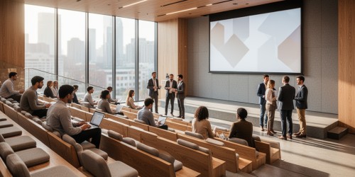 O que é um auditório para um coworking: usos, estrutura e cuidados