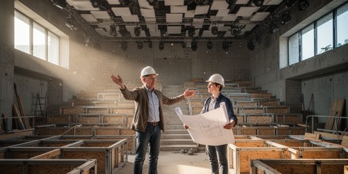 Como a consultoria ajuda no projeto e na montagem de um auditório