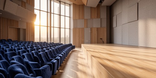 O que pode faltar em um auditório recém-montado