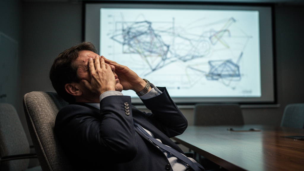 Quais erros reduzem a produtividade em apresentações internas?