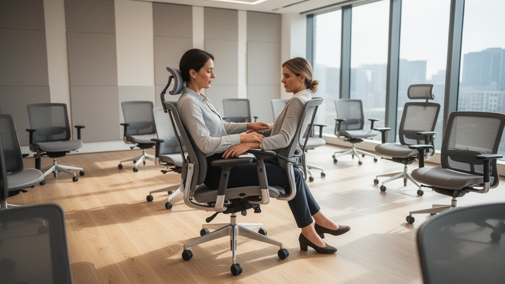 A escolha dos assentos: o pilar do conforto e da ergonomia
