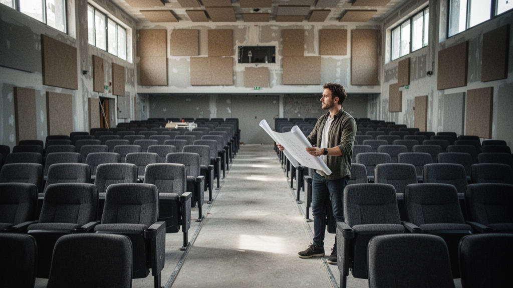 Layouts de auditório e o impacto direto na circulação