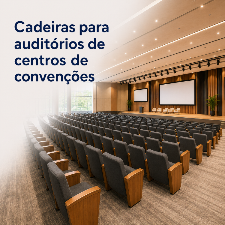 Auditórios para centros de exposições e convenções