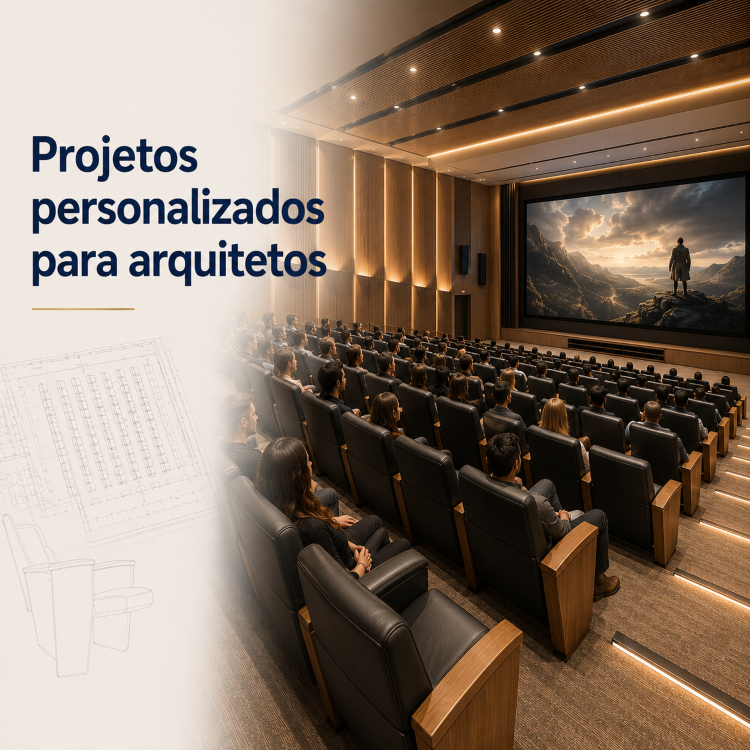 Projetos de auditórios personalizados para arquitetos